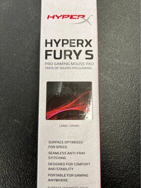 HyperX Fury S Pro Gaming Mouse Pad Large Speed Edition 450mm x 400mm